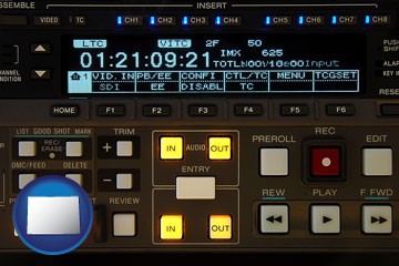 a videotape editing console - with Colorado icon